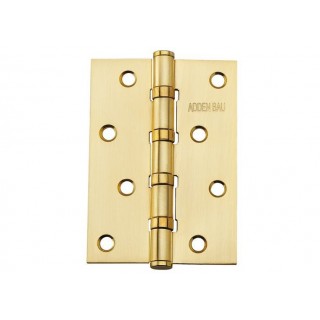 Петля универсальная с рисунком 100X70X2.5 4BB FLO SATIN GOLD ADDEN BAU Петля универсальная с рисунком 100X70X2.5 4BB FLO SATIN GOLD ADDEN BAU