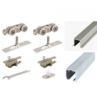 Раздвижная система SET 1 ECO (2м, без доводчика, для 1 двери, усиленный)