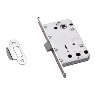 Защёлка сантехническая с пластиковым язычком LP 5112OL N, хром блестящий Защёлка сантехническая с пластиковым язычком LP 5112OL N, хром блестящий