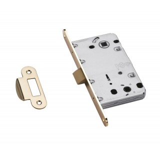 Защёлка сантехническая с пластиковым язычком LP 5112OL B, золото блестящее Защёлка сантехническая с пластиковым язычком LP 5112OL B, золото блестящее