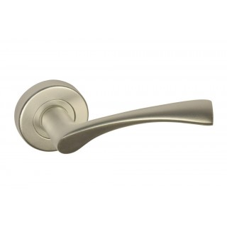 Ручка дверная E 017-S CHROME (матовый хром) Ручка дверная E 017-S CHROME (матовый хром)