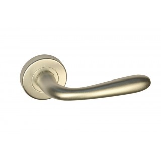 Ручка дверная E 020-S CHROME (матовый хром) Ручка дверная E 020-S CHROME (матовый хром)