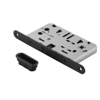 Защёлка магнитная сантехническая LM 5212OL BL, черный матовый Защёлка магнитная сантехническая LM 5212OL BL, черный матовый