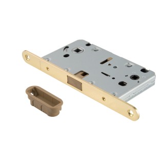 Защёлка магнитная сантехническая LM 5212OL B, золото блестящее Защёлка магнитная сантехническая LM 5212OL B, золото блестящее