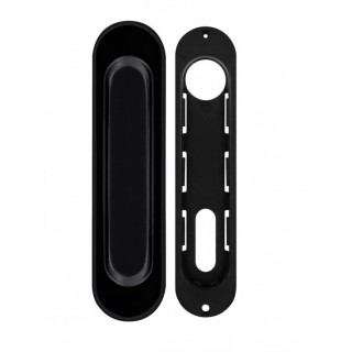 Ручки-купе для раздвижных дверей FSD-10-BLACK (чёрный, 1 шт.) Ручки-купе для раздвижных дверей FSD-10-BLACK (чёрный, 1 шт.)