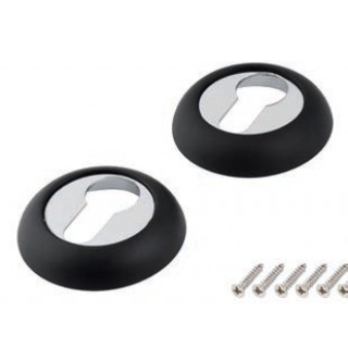 Накладка на ключевой цилиндр ESCUR EURO/FIN SC-01 BLACK (чёрный матовый) Накладка на ключевой цилиндр ESCUR EURO/FIN SC-01 BLACK (чёрный матовый)