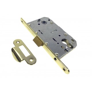 Защёлка под цилиндр беcшумная KEY 418 GOLD ADDEN BAU