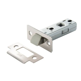 Защелка межкомнатная с пластиковым язычком L6-45 PLAST CHROME BUSSARE Защелка межкомнатная с пластиковым язычком L6-45 PLAST CHROME BUSSARE