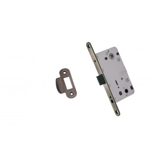 Защелка механическая врезная пластиковый язычок LP 5112OL BH SILLUR Защелка механическая врезная пластиковый язычок LP 5112OL BH SILLUR