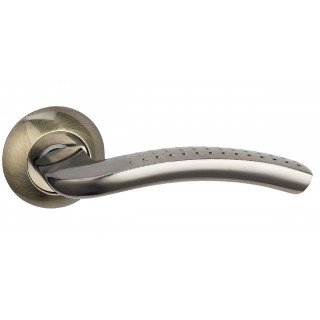 Ручка дверная PRATICO A-09-10 GRAPHITE/ANT. BRONZE BUSSARE Ручка дверная PRATICO A-09-10 GRAPHITE/ANT. BRONZE BUSSARE