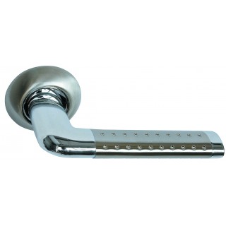 Ручка дверная на круглой розетке S010 47HHP ARCHIE Ручка дверная на круглой розетке S010 47HHP ARCHIE