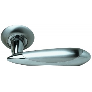 Ручка дверная на круглой розетке S010 61HH ARCHIE Ручка дверная на круглой розетке S010 61HH ARCHIE