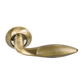 Ручка дверная на круглой розетке S010 95 MB ARCHIE Ручка дверная на круглой розетке S010 95 MB ARCHIE