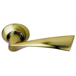 Ручка дверная на круглой розетке S010 X11BB ARCHIE Ручка дверная на круглой розетке S010 X11BB ARCHIE