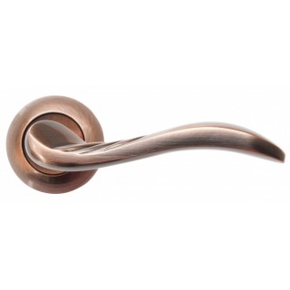 Ручка дверная VENTO A-43-10 ANT.COPPER BUSSARE Ручка дверная VENTO A-43-10 ANT.COPPER BUSSARE