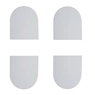 Накладки на скрытую петлю Eclipse 2.2 (матовый хром) E30200.87.34 Накладки на скрытую петлю Eclipse 2.2 (матовый хром) E30200.87.34