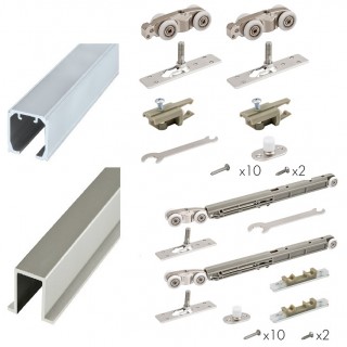 Раздвижная система Set 2.1 с доводчиком в одну сторону