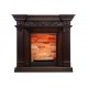 Каминокомплект Amalfi - Махагон коричневый антик с очагом Cassette 400 LNH-INT (с дровами) Dimplex