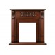 Каминокомплект Venice - Махагон коричневый антик с очагом Majestic FX Brass Royal Flame