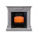 Каминокомплект Chelsea - Grey (Ширина 1080 см) с очагом Cassette 400 LNH-INT (с дровами) Dimplex