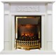 Каминокомплект Venice - Фактурный белый с очагом Atherton Dimplex