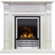 Каминокомплект Venice - Фактурный белый с очагом Flagstaff Dimplex