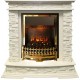Каминокомплект Luzern - Слоновая кость с очагом Atherton Dimplex