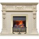 Каминокомплект Corsica - Слоновая кость с патиной (Ширина 1100) с очагом Danville Brass FB2 Dimplex