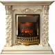 Каминокомплект Adriana - Cлоновая кость с очагом Atherton Dimplex