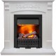 Каминокомплект Sorrento - Белый дуб с очагом Danville Black FB2 Dimplex