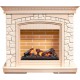 Каминокомплект Glasgow - Слоновая кость с патиной/Белый с очагом Cassette 600 NH Dimplex
