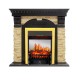 Каминокомплект Dublin - Венге / Сланец с очагом Fobos FX M Brass Royal Flame