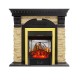 Каминокомплект Dublin - Венге / Сланец с очагом Majestic FX M Brass Royal Flame