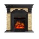 Каминокомплект Dublin - Венге / Сланец с очагом Majestic FX Black Royal Flame