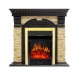 Каминокомплект Dublin - Венге / Сланец с очагом Majestic FX Brass Royal Flame