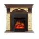 Каминокомплект Dublin - Темный дуб / Сланец с очагом Majestic FX Black Royal Flame