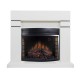 Каминокомплект Lindos - Белый с очагом Dioramic 28 LED FX Royal Flame