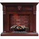 Каминокомплект Sheffield - Темная вишня с очагом Silverton Dimplex