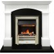 Каминокомплект Langford - Белый с черным с очагом Cavendish Dimplex