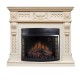 Каминокомплект Corsica - Слоновая кость с патиной с очагом Dioramic 28 LED FX Royal Flame