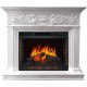 Каминокомплект Palace - Белый с серебром с очагом Vision 30 EF LED FX Royal Flame