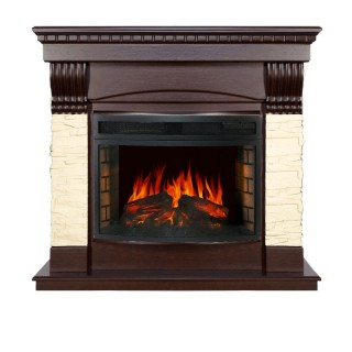 Каминокомплект Denver - Темный дуб с очагом Dioramic 25 LED FX Royal Flame Каминокомплект Denver - Темный дуб с очагом Dioramic 25 LED FX Royal Flame