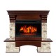 Каминокомплект Aberdeen - Темный дуб с очагом Vision 26 EF LED FX Royal Flame