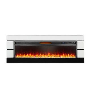 Каминокомплект Modern - Белый с черным с очагом Vision 60 LED Royal Flame Каминокомплект Modern - Белый с черным с очагом Vision 60 LED Royal Flame