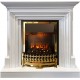 Каминокомплект Bradford - Белый с очагом Atherton Dimplex