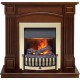 Каминокомплект Boston - Темный дуб (Высота 925см) с очагом Danville Brass FB2 Dimplex