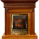 Каминокомплект Valletta - Орех с очагом Atherton Dimplex