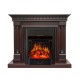 Каминокомплект Dallas - Темный дуб с очагом Majestic FX Black Royal Flame