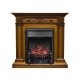 Каминокомплект Verona - Дуб антик с очагом Fobos FX Black Royal Flame