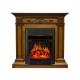Каминокомплект Verona - Дуб антик с очагом Majestic FX Black Royal Flame